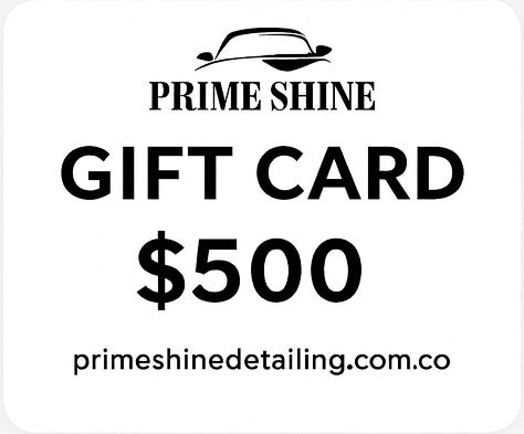 PrimeShine Gift Cards