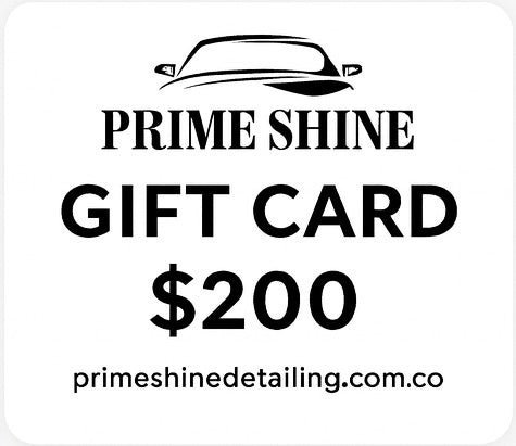 PrimeShine Gift Cards